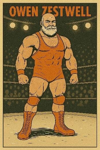 A person in a wrestling ring

Description automatically generated