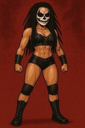 A cartoon of a person wearing a mask

Description automatically generated