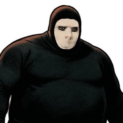 A person in a black garment

Description automatically generated