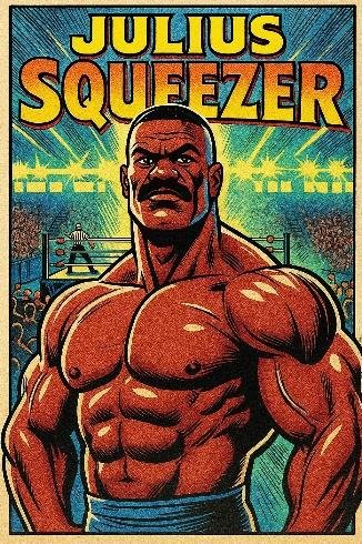 A poster of a person with a mustache

Description automatically generated