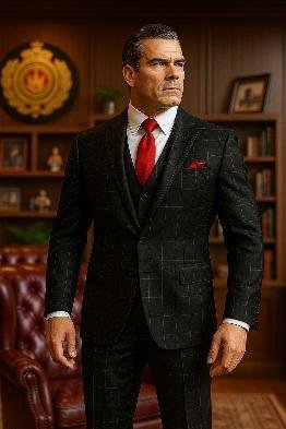 A person in a suit

Description automatically generated